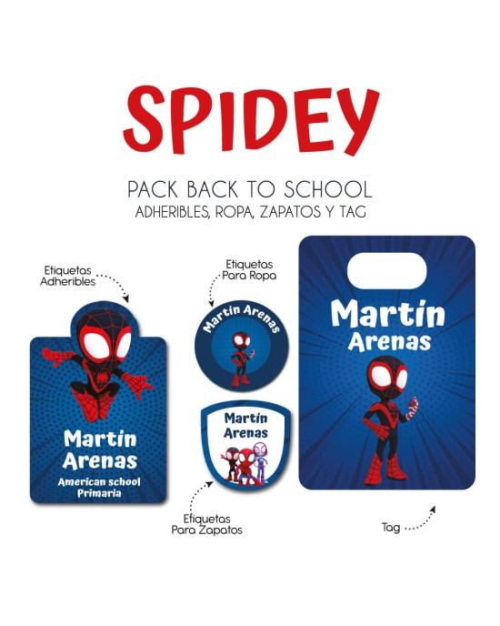 Pack Back to School Spidey - Pack Back To School