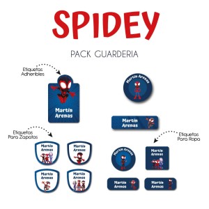Pack Guardería Spidey