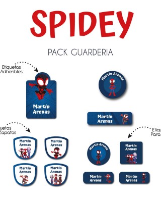 Pack Guardería Spidey