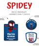 Pack Premium Ropa, Zapatos y Escuela Spidey