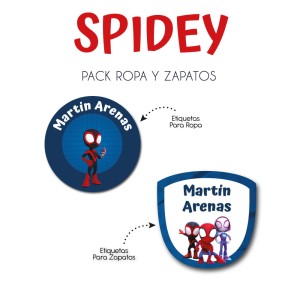 Pack Ropa y Zapatos Spidey