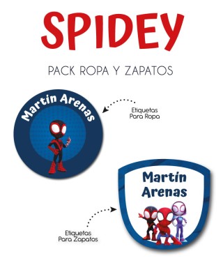 Pack Ropa y Zapatos Spidey