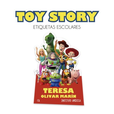 Pack Premium Ropa, Zapatos y Escuela Toy Story Pack Premium Ropa, Zapatos y Escuela Toy Story
