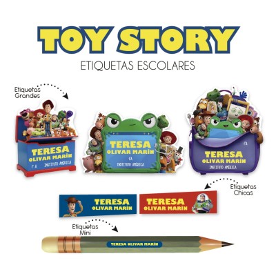 Escuela Adheribles Toy Story Escuela Adheribles Toy Story
