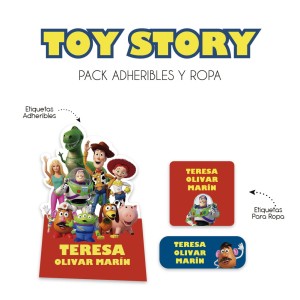 Pack Ropa y Escuela Toy Story