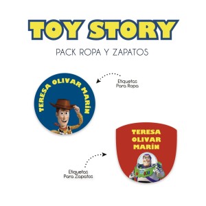 Pack Ropa y Zapatos Toy Story
