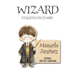 Pack Escuela y Zapatos Wizard