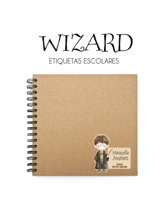 Pack Ropa y Escuela Wizard | Pack Ropa y Adheribles