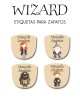 Paquete de etiquetas para Zapato Wizard