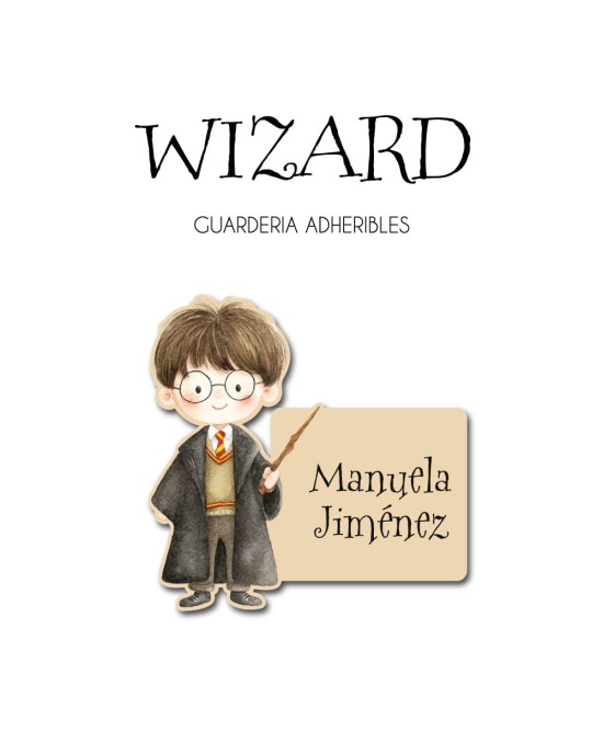Pack Guardería Wizard | Pack Guarderia