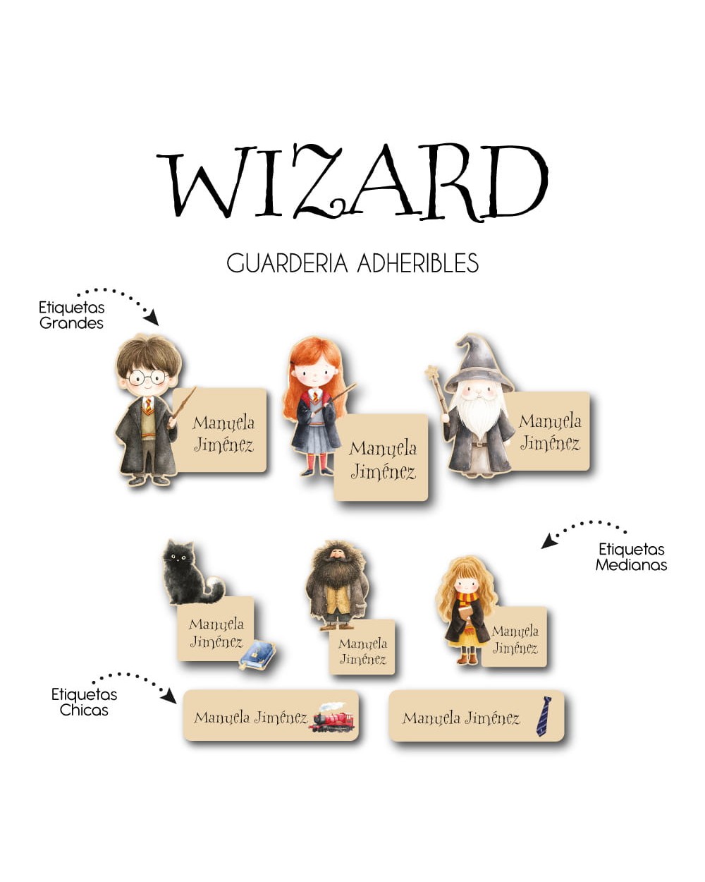 Guarderia Wizard| Etiquetas Para Guarderia Guarderia Wizard| Etiquetas Para Guarderia