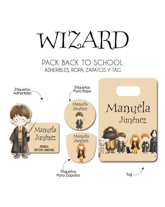 Pack Back to School Wizard-Pack Back To School