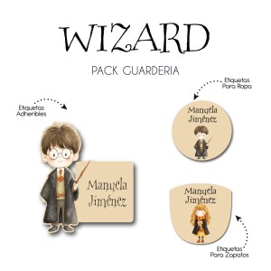 Pack Guardería Wizard