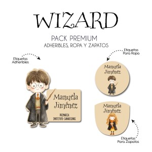 Pack Premium Ropa, Zapatos y Escuela Wizard