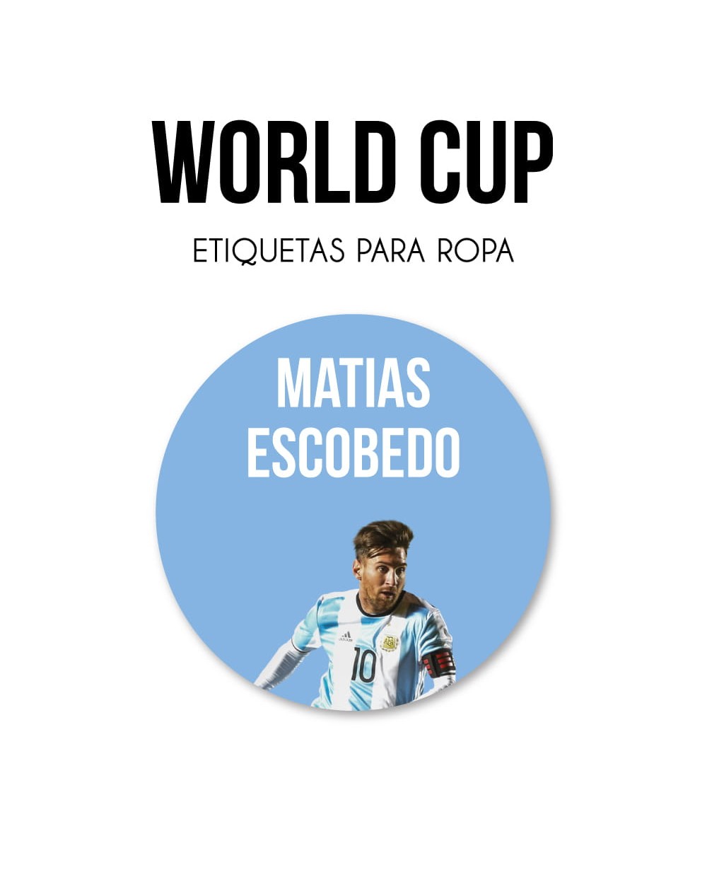 Ropa World Cup - Etiquetas Para Ropa Ropa World Cup - Etiquetas Para Ropa