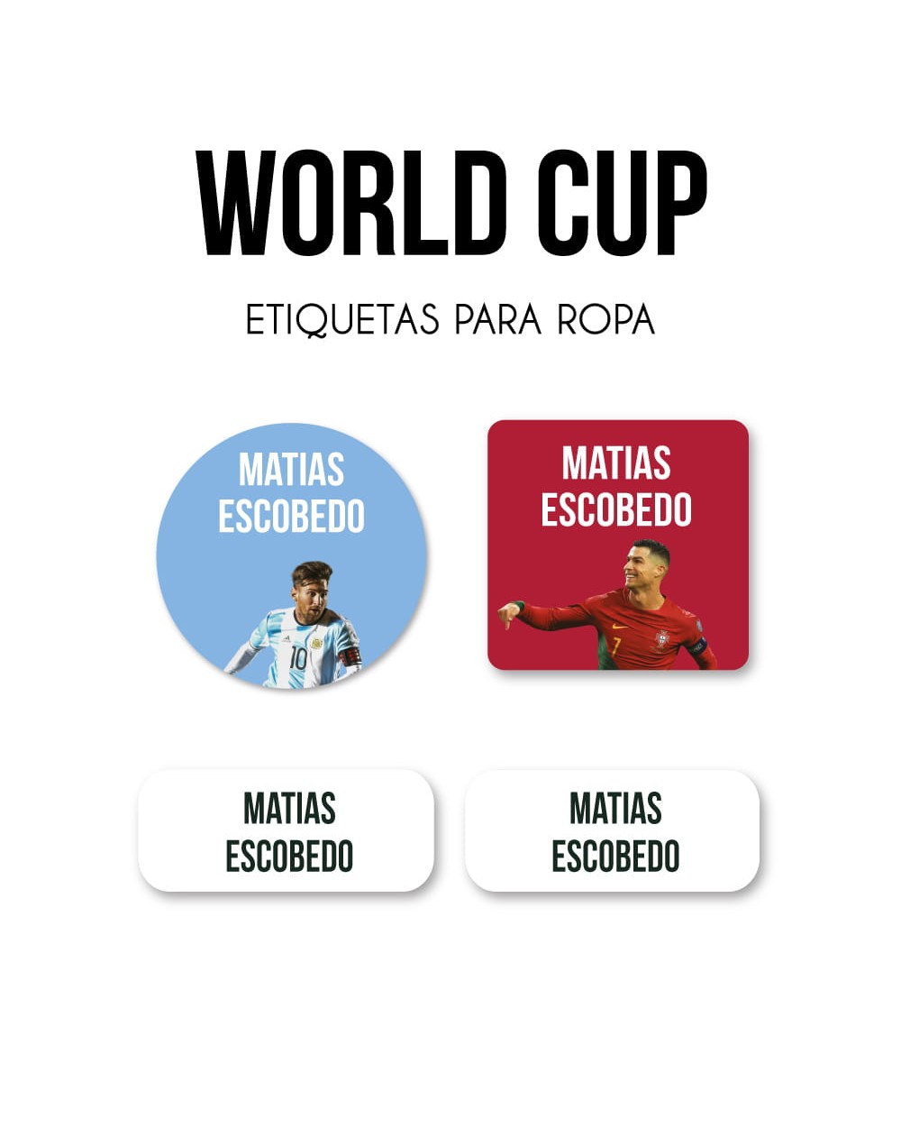 Ropa World Cup - Etiquetas Para Ropa Ropa World Cup - Etiquetas Para Ropa