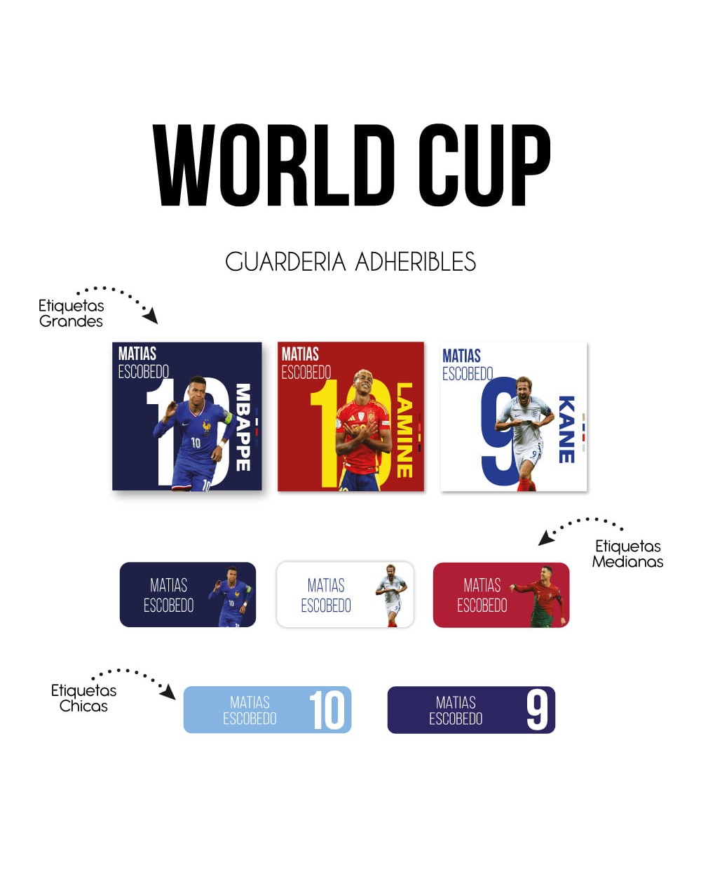 Guarderia World Cup | Etiquetas Para Guarderia Guarderia World Cup | Etiquetas Para Guarderia