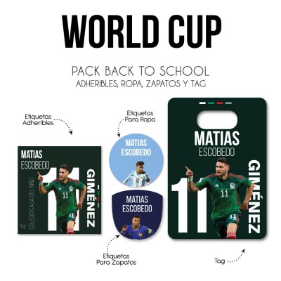 Pack Back to School World Cup