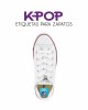 Paquete de etiquetas para Zapato K-POP