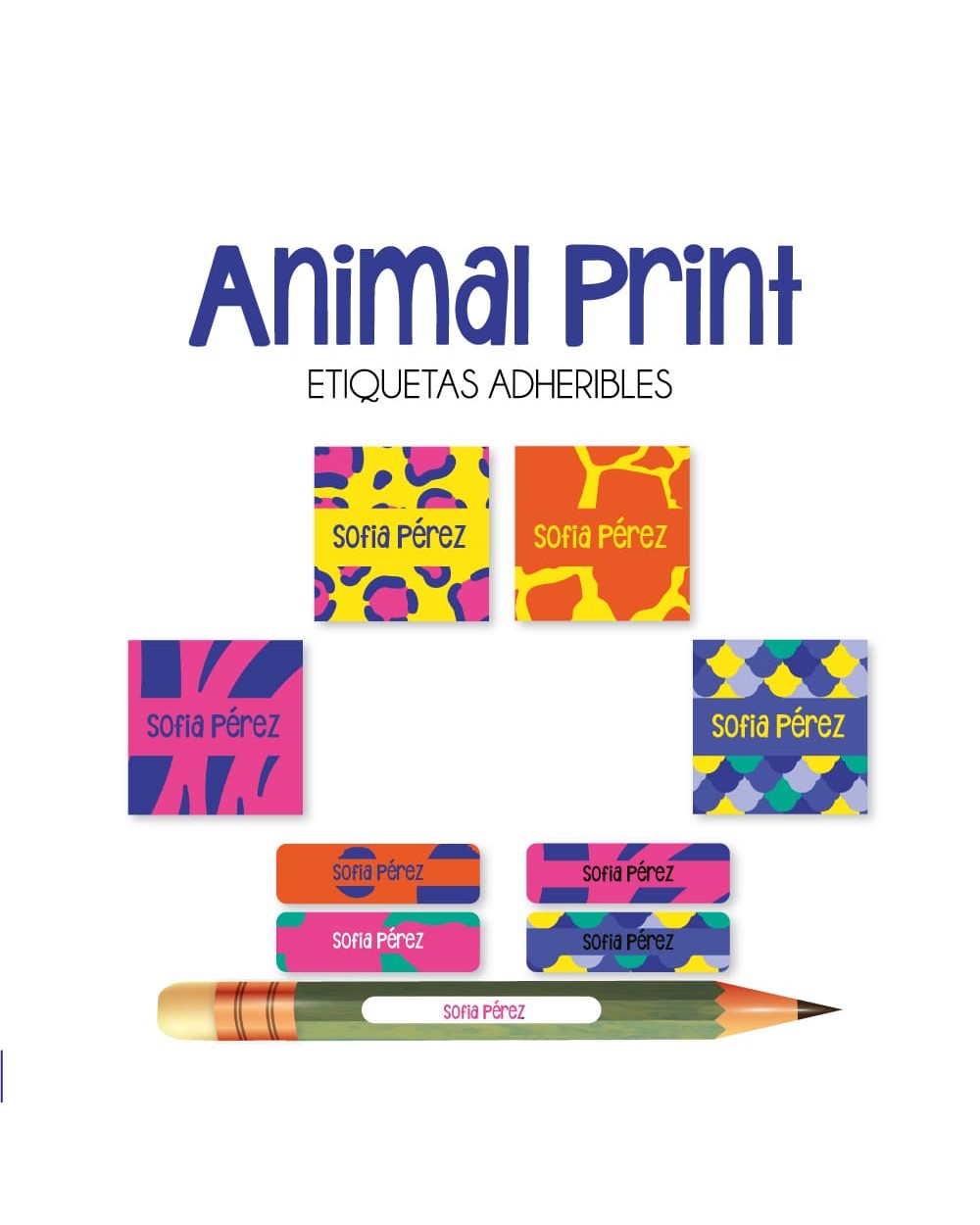 Pack Premium Ropa, Zapatos y Escuela Animal Print | Pack Premium