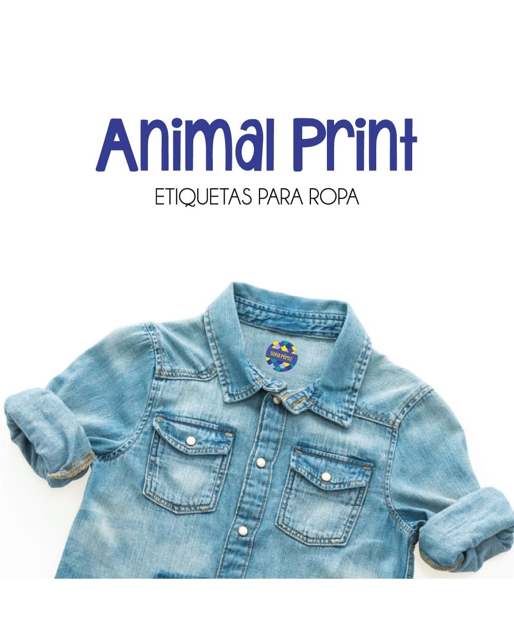 Ropa Animal Print-Etiquetas Para Ropa Ropa Animal Print-Etiquetas Para Ropa
