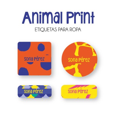 Ropa PLANCHABLES Animal Print Ropa PLANCHABLES Animal Print