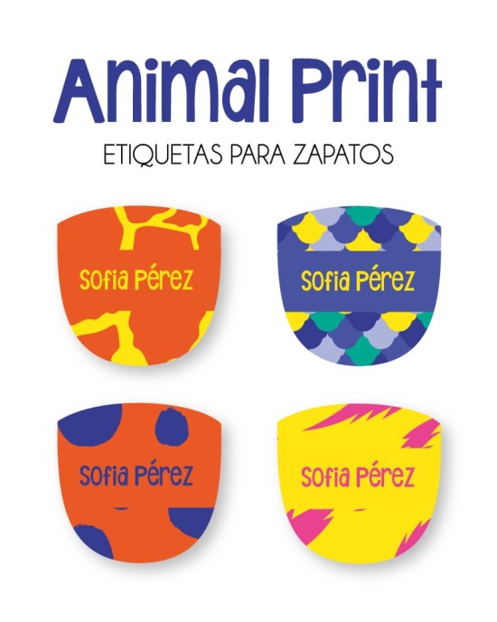 Zapato Animal Print