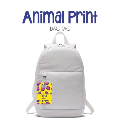 Tag Animal Print Tag Animal Print