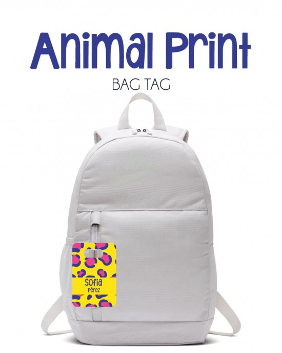 Tag Animal Print | Bag Tags