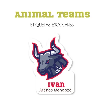 Escuela Adheribles Animal Teams