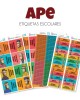 Escuela Adheribles Cute Dog-Etiquetas Para Escuela