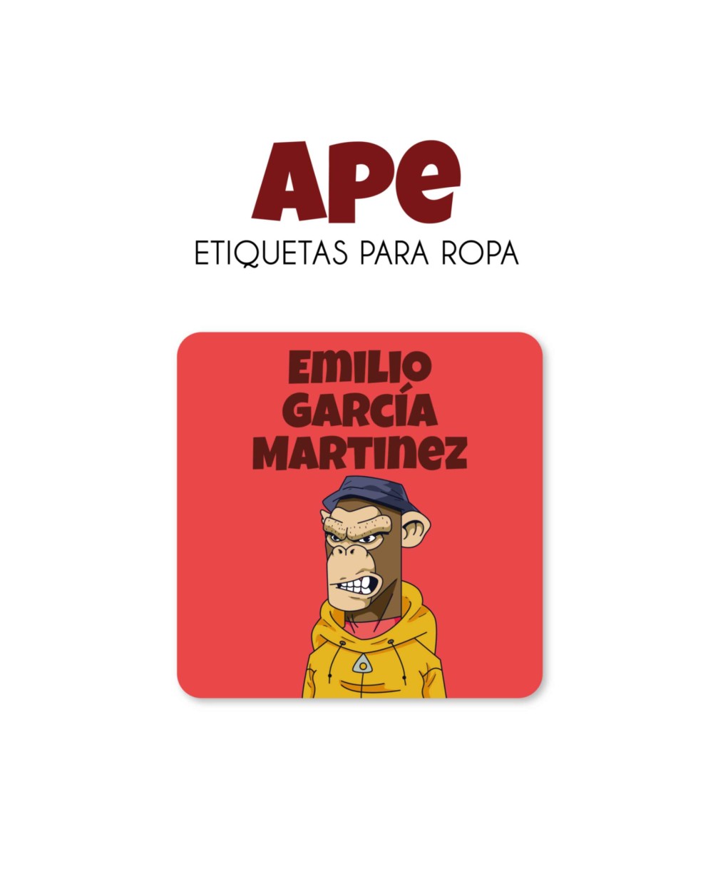 Ropa Ape | Etiquetas Para Ropa Ropa Ape | Etiquetas Para Ropa