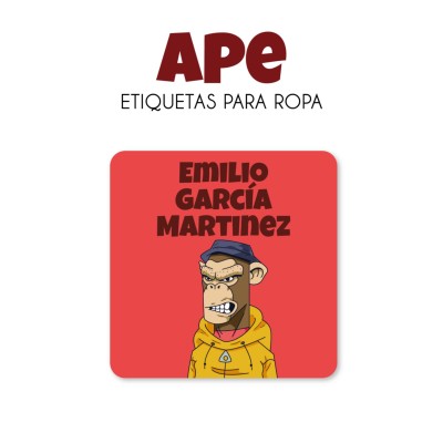 Ropa PLANCHABLES Ape 