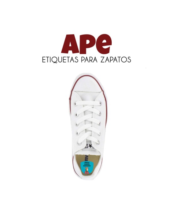 Pack Escuela y Zapatos Ape | Pack Adheribles y Zapatos