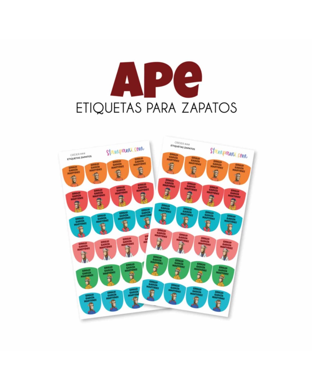 Pack Ropa y Zapatos Ape | Pack Ropa y Zapatos Pack Ropa y Zapatos Ape | Pack Ropa y Zapatos