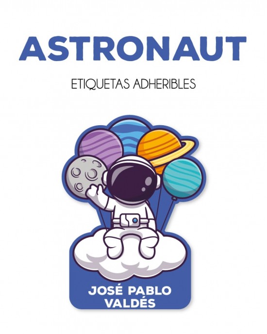 Pack Escuela y Zapatos Astronaut | Pack Adheribles y Zapatos