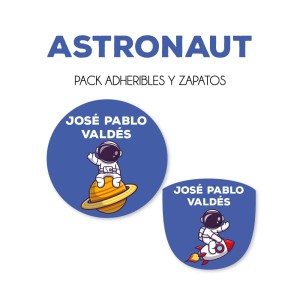 Pack Escuela y Zapatos Astronaut