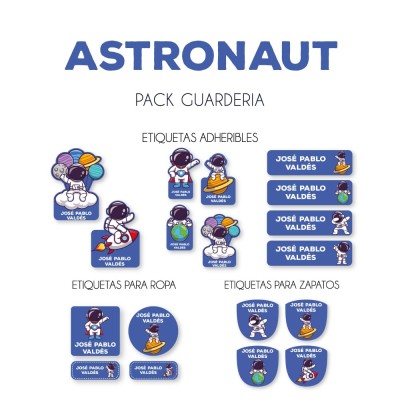 Pack Guardería Astronaut Pack Guardería Astronaut