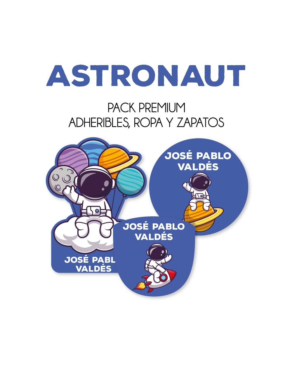 Pack Premium Ropa, Zapatos y Escuela Astronaut | Pack Premium Pack Premium Ropa, Zapatos y Escuela Astronaut | Pack Premium