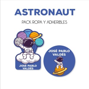 Pack Ropa y Escuela Astronaut