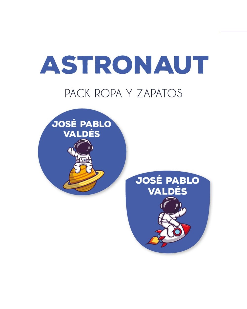 Pack Ropa y Zapatos Astronaut | Pack Ropa y Zapatos Pack Ropa y Zapatos Astronaut | Pack Ropa y Zapatos
