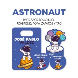 Pack Back to School Astronaut