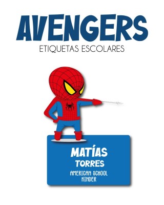 Escuela Adheribles Avengers