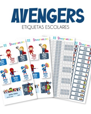 Escuela Adheribles Avengers