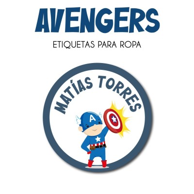 Ropa PLANCHABLES Avengers 