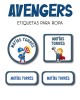 Kit Guarderia Avengers | Pack Guarderia