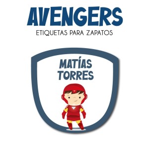 Pack Premium Ropa, Zapatos y Escuela Avengers