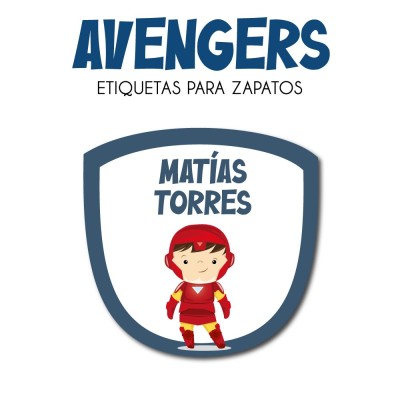 Zapato Avengers