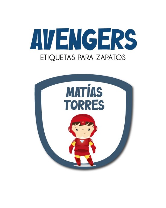 Kit Guarderia Avengers | Pack Guarderia