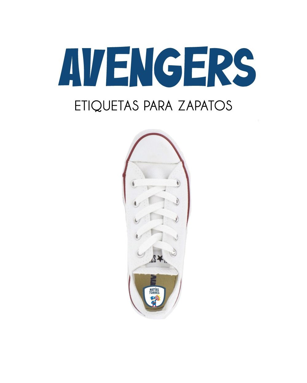 Pack Ropa y Zapatos Avengers | Pack Ropa y Zapatos